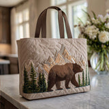 Giorni d'Avventura dell'Orso Borsa Tote Trapuntata