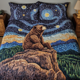 Set di Biancheria da Letto Trapuntata 3 Pezzi Beatitudine dell'Orso