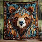 Totem dell'Orso Coperta Trapuntata