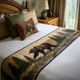 Orme dell'Orso Runner da Letto Trapuntato