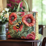 Fiore dell'Ape Borsa Tote Trapuntata