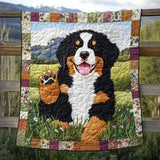 Bovaro del Bernese in Fiore Coperta Trapuntata