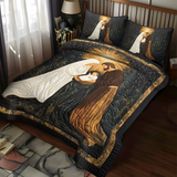 Set di Biancheria da Letto Trapuntata 3 Pezzi Notte Divina di Bethlehem