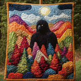 Ombre di Bigfoot Coperta Trapuntata