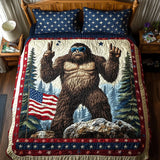 Set di Biancheria da Letto Trapuntata 3 Pezzi Bigfoot nelle Stelle