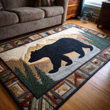 Orso Nero Tappeto
