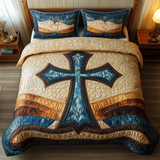 Set di Biancheria da Letto Trapuntata 3 Pezzi Armonia Benedetta