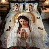 Set di Biancheria da Letto Trapuntata 3 Pezzi Splendore Benedetto
