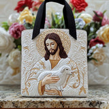 Amore del Salvatore Benedetto Borsa Tote Trapuntata