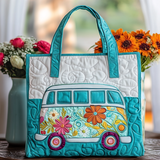 Furgone in Fiore Borsa Tote Trapuntata