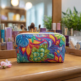Fiore e Vite Beauty Case Trapuntato