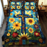 Set di Biancheria da Letto Trapuntata 3 Pezzi Fede di Blossoming
