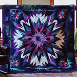 Orizzonte Blu Coperta Trapuntata