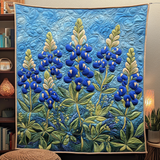 Sogni di Lupino Azzurro Coperta Trapuntata
