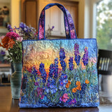 Canto del Giardino di Lupini Borsa Tote Trapuntata