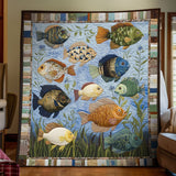 Riflessi del Persico Sole Coperta Trapuntata
