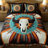 Set di Biancheria da Letto Trapuntata 3 Pezzi Brezza Boho