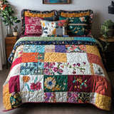 Set di Biancheria da Letto Trapuntata 3 Pezzi Essenza Boho