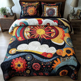 Set di Biancheria da Letto Trapuntata 3 Pezzi Alba Boho