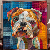 Bellezza del Bulldog Audace Coperta Trapuntata