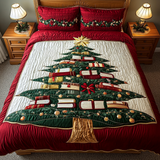 Set di Biancheria da Letto Trapuntata 3 Pezzi Albero del Libro