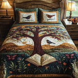 Set di Biancheria da Letto Trapuntata 3 Pezzi Sogni Da Bibliofili