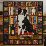 Border Collie della Conoscenza Coperta Trapuntata