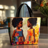 Fiori Luminosi Borsa Tote Trapuntata