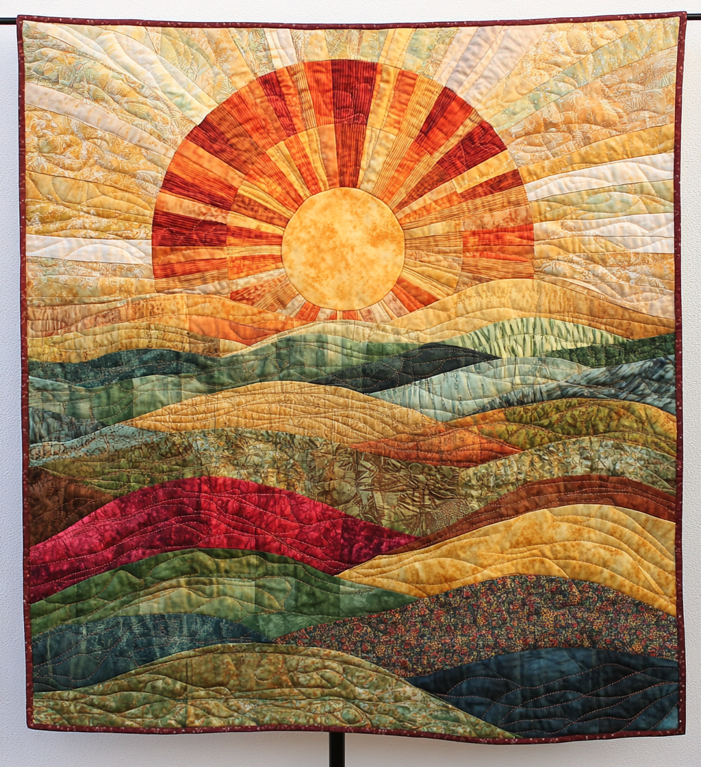 Raggio di Sole Coperta Trapuntata