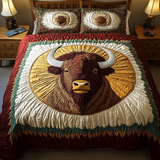 Set di Biancheria da Letto Trapuntata 3 Pezzi Sogni del Bufalo