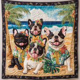 Avventure del Bulldog Coperta Trapuntata