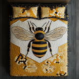 Set di Biancheria da Letto Trapuntata 3 Pezzi Beatitudine di Bumble