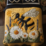 Set di Biancheria da Letto Trapuntata 3 Pezzi Bumble Fioritura