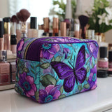 Farfalla in Fiore Beauty Case Trapuntato