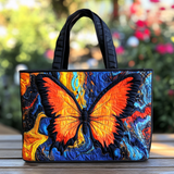 Ali di Farfalla Borsa Tote Trapuntata