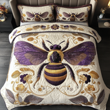 Set di Biancheria da Letto Trapuntata 3 Pezzi Armonia di Buzzing