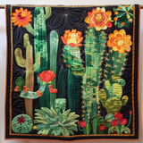 Cresta di Cactus Coperta Trapuntata