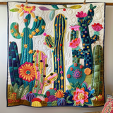 Serenata di Cactus Coperta Trapuntata