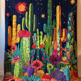 Delizia di Cactus Coperta Trapuntata