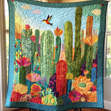 Armonia di Cactus Coperta Trapuntata