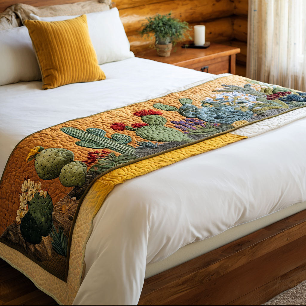 Cactus Runner da Letto Trapuntato