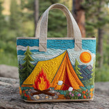 Campeggio Borsa Tote Trapuntata