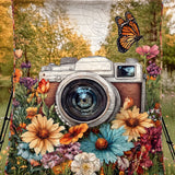 Cattura i Ricordi Quilt Artistico da Parete