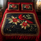 Set di Biancheria da Letto Trapuntata 3 Pezzi Sogno del Cardinale