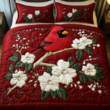 Set di Biancheria da Letto Trapuntata 3 Pezzi Armonia del Cardinale