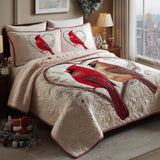 Set di Biancheria da Letto Trapuntata 3 Pezzi Prato del Cardinale