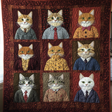 Ufficio dei Gatti Coperta Trapuntata