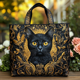 Squadra di Gatti Borsa Tote Trapuntata