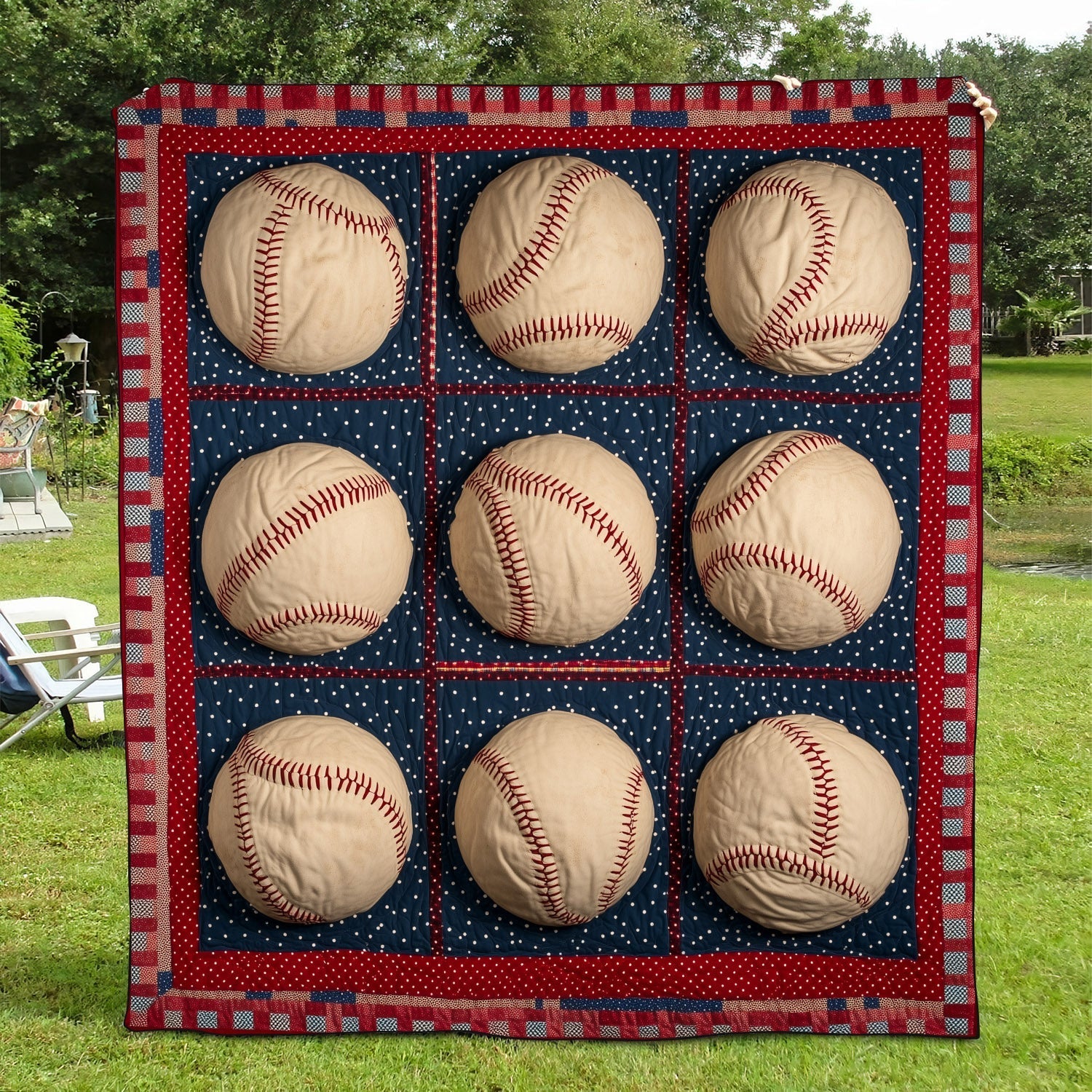 Prendi e Lancia Coperta Trapuntata