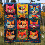 Creazioni di Gatti Coperta Trapuntata